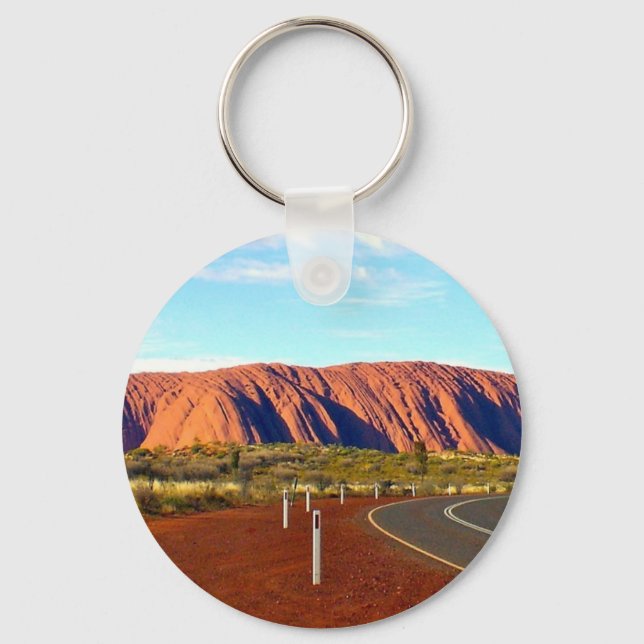 Uluru/Ayers Sten - Australien Nyckelring (Framsida)