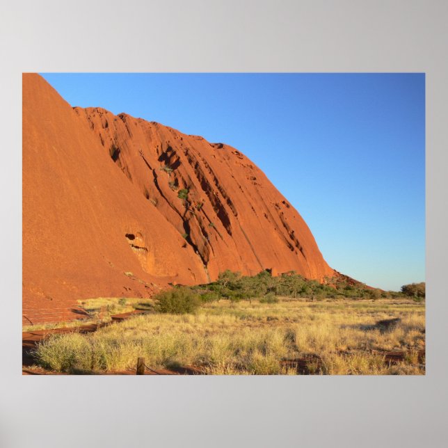 Uluru Ayers Sten Australien Poster (Framsidan)