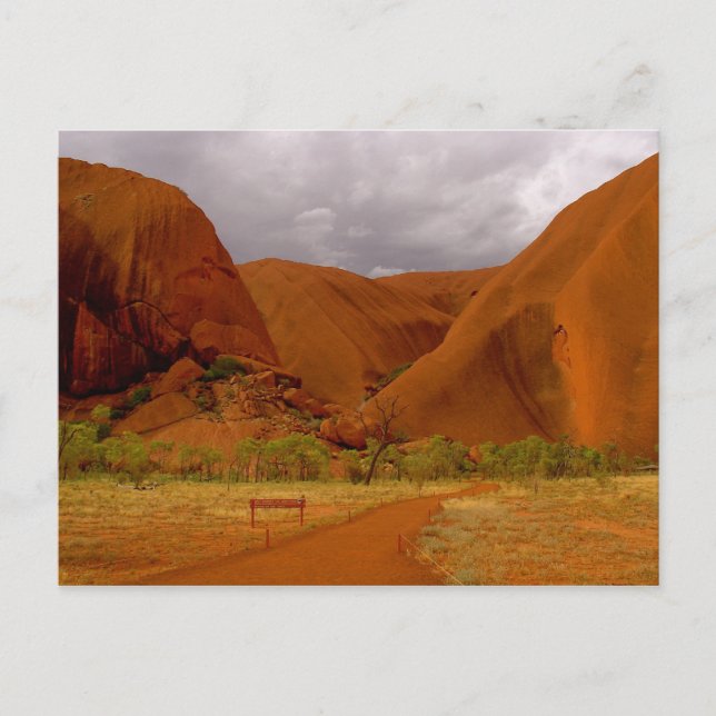 Uluru - Ayers Sten Vykort (Framsida)