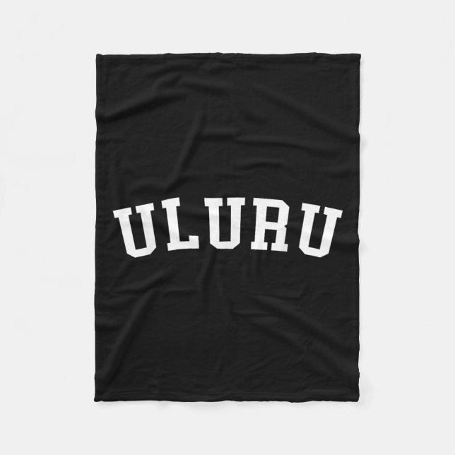 Uluru Fleecefilt (Framsidan)