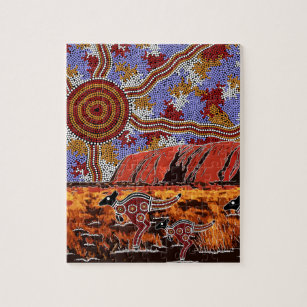 Uluru - giltig originalbild pussel