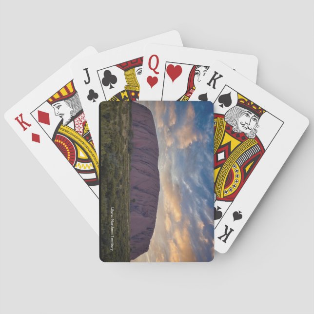 Uluru Kata Tjunnationalpark, norra territoriet Casinokort (Baksidan)