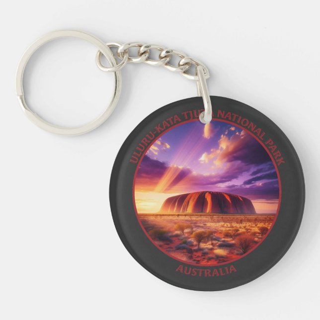 Uluru-Kata Tjunnationalparken, Australien (Framsidan)