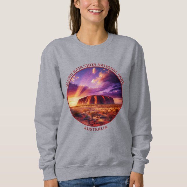 Uluru-Kata Tjunnationalparken, Australien T Shirt (Framsida)