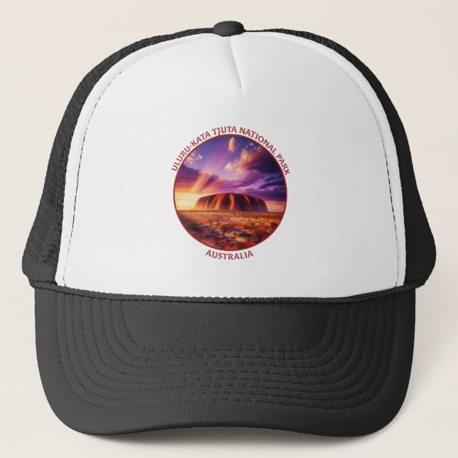 Uluru-Kata Tjuta nationalpark, Australien Keps (Framsida)