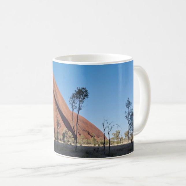 uluru och ökenslam kaffemugg (Framsida höger)