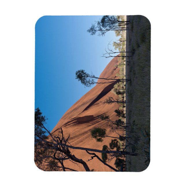 uluru och ökenslam magnet (Vertikal)