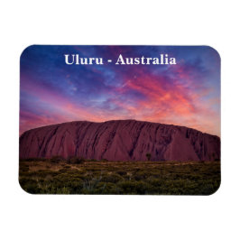 Uluru vid Sunset Magnet