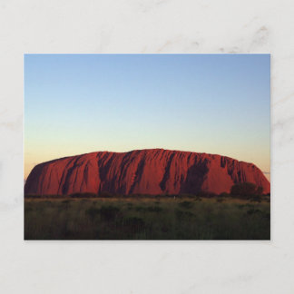 Uluru vid Sunset Vykort