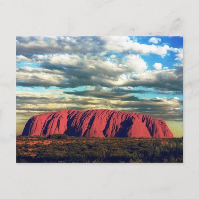uluru vykort (Framsida)