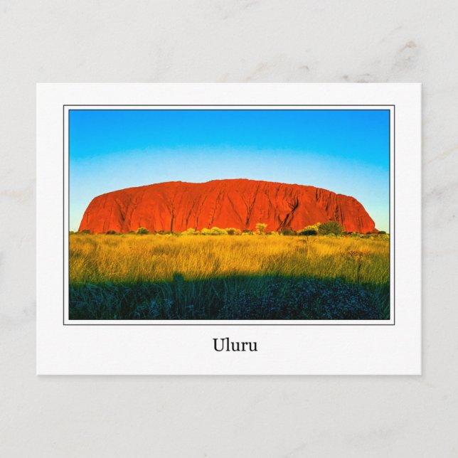 Uluru-vykort Vykort (Framsida)