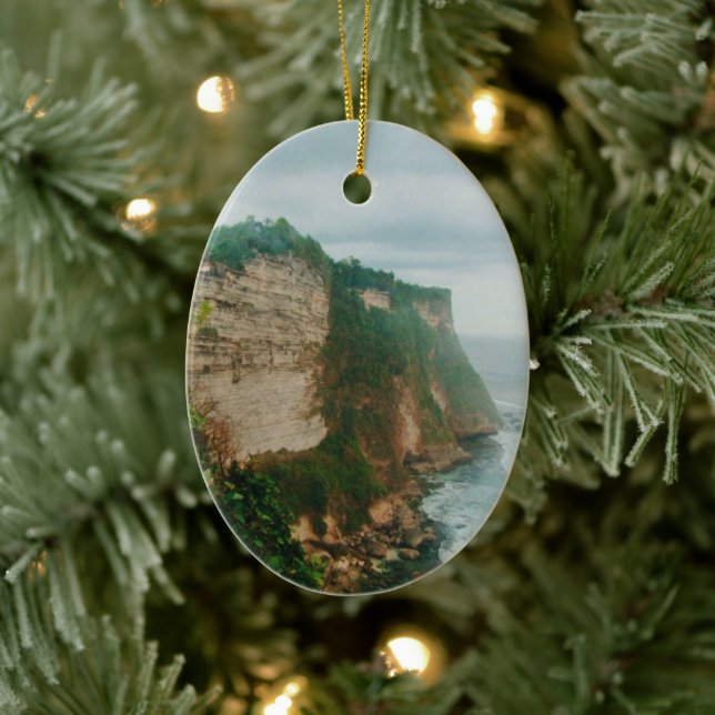 Uluwatu - Bali - Indonesien Julgransprydnad Keramik (Träd)