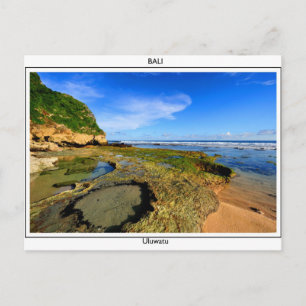 Uluwatu strand vykort