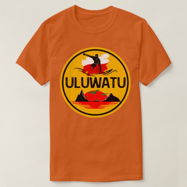 uluwatu surfa bali t shirt (Design framsida)