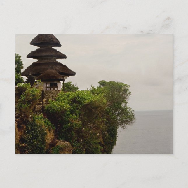 Uluwatu-tempel på Bali Vykort (Framsida)