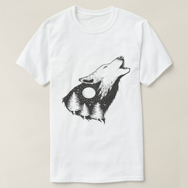 Ulvhjärtans T-Shirt (Design framsida)