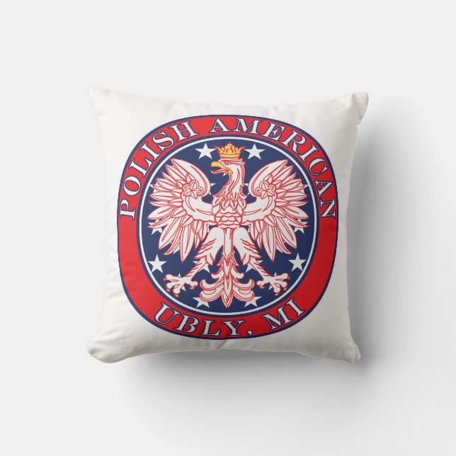 Uly Michigan polska Kudde (Framsida)