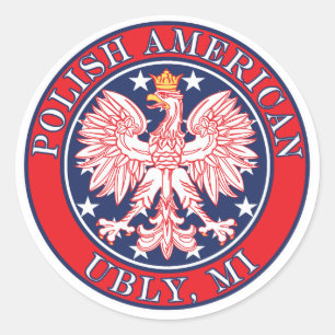 Uly Michigan polska Runt Klistermärke
