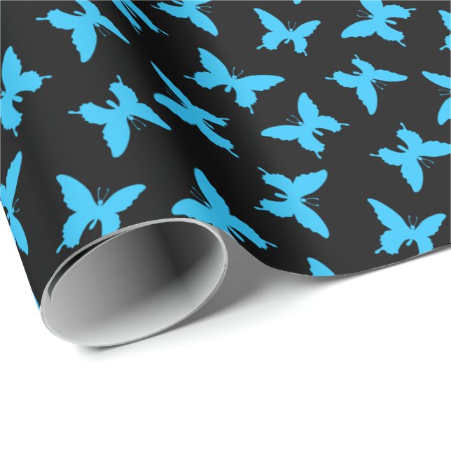 Ulysses Butterfly Mönster Presentpapper (Rullad Hörn)