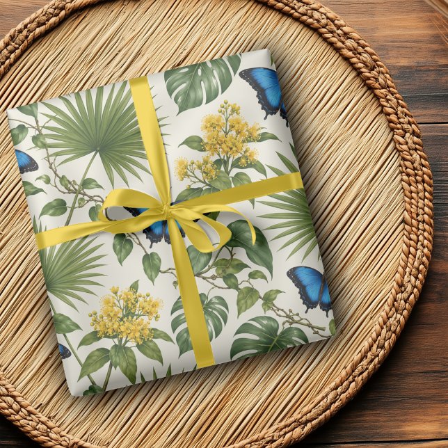 Ulysses Fjäril Australiensisk Botanisk Presentpapp Presentpapper (Skapare uppladdad)
