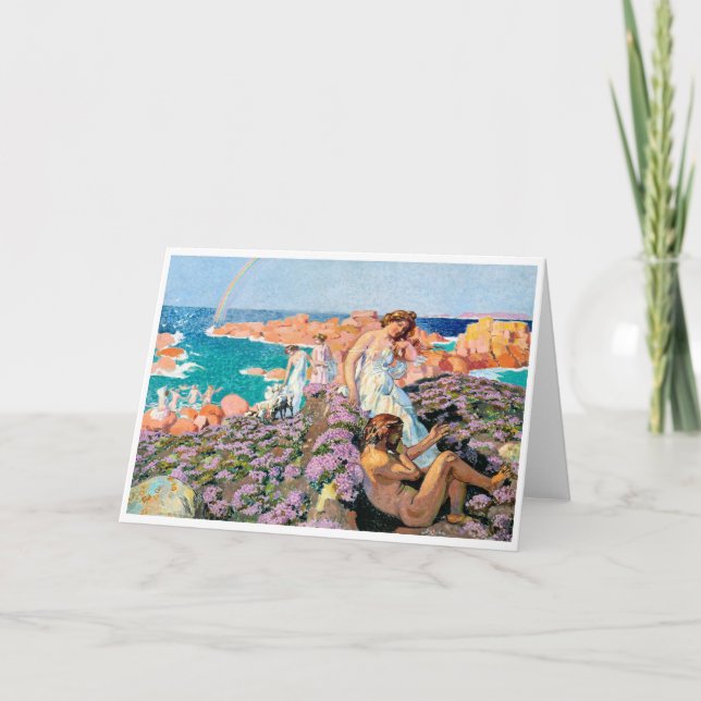 Ulysses med Calypso, Maurice Denis Kort (Framsida)