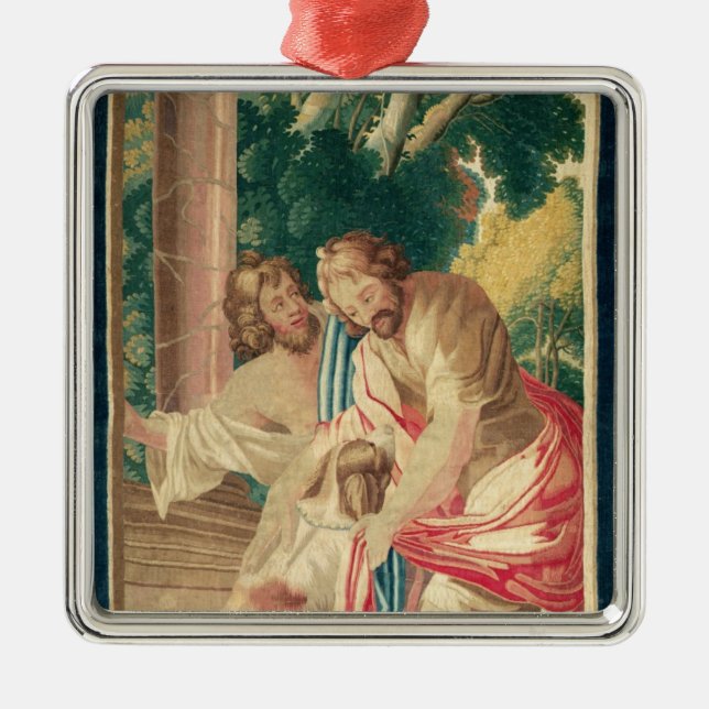 Ulysses medföljde vid Telemachus Julgransprydnad Metall (Framsidan)