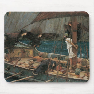 Ulysses och sirenerna av John William Waterhouse Musmatta
