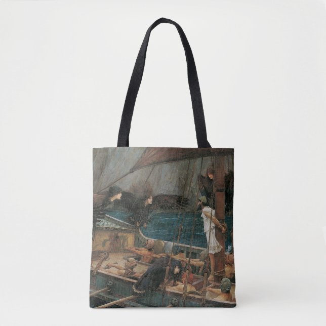 Ulysses och sirenerna av John William Waterhouse Tygkasse (Framsida)