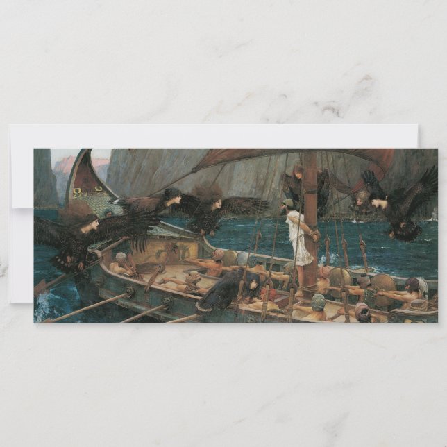 Ulysses och Sirens av John William Waterhouse (Framsida)