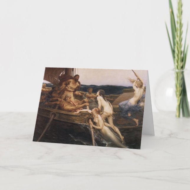 Ulysses och Sirens Kort (Framsida)