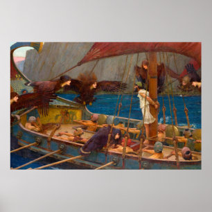 Ulysses och Sirens Poster