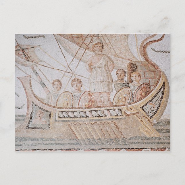 Ulysses och Sirens Vykort (Framsida)