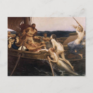 Ulysses och Sirens Vykort