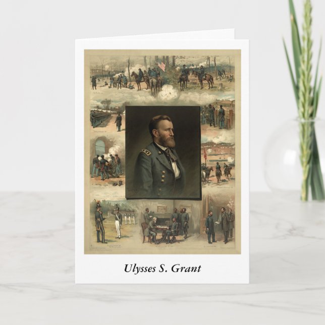Ulysses S. Bevilja, 1885 Kort (Framsida)