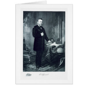 Ulysses S. Bevilja, 18th president av den eniga Hälsningskort
