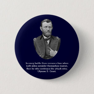 Ulysses S. Bevilja citationstecken Knapp