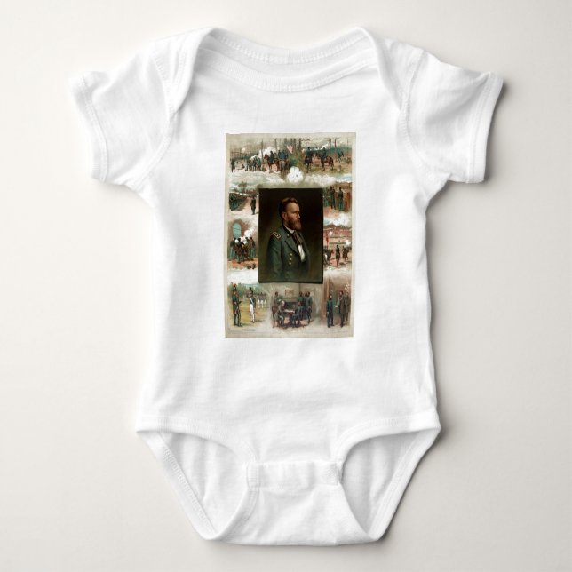 Ulysses S. Bevilja från väster pekar till T-shirt (Framsida)