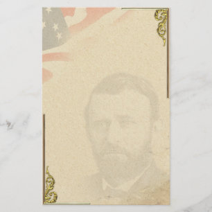 Ulysses S. Bevilja inbördeskrig personlig Brevpapper