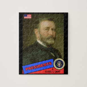 Ulysses S. Grant Baseball Card Pussel