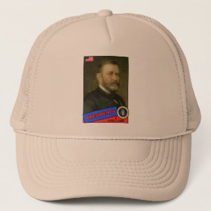 Ulysses S. Grant Basebollkort Truckerkeps