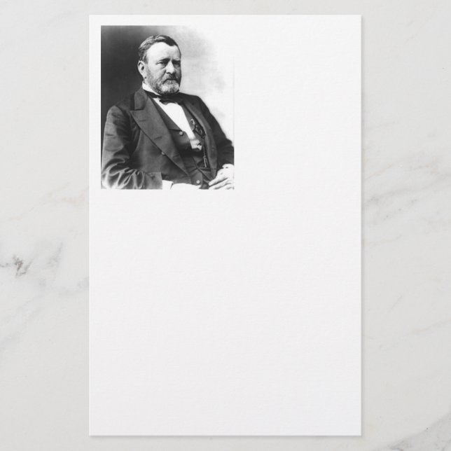 Ulysses S Grant Brevpapper (Framsida)