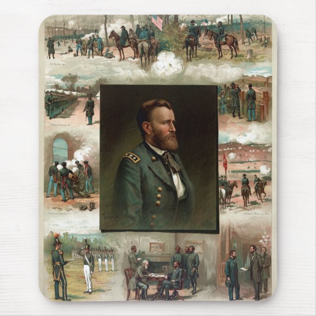 Ulysses S. Grant from Väster Point to Appomattox Musmatta (Framsidan)