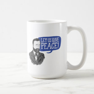 Ulysses S. Grant "Låt oss få fred!" mugg