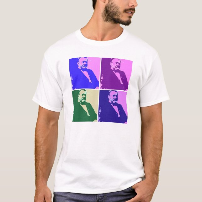 Ulysses S Grant T Shirt (Framsida)