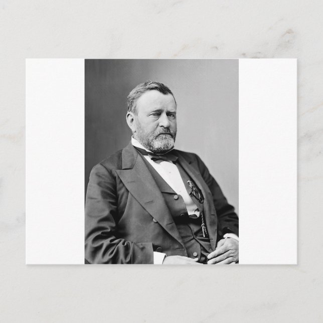 Ulysses S Grant Vykort (Framsida)