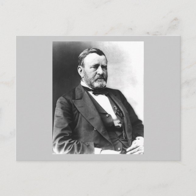 Ulysses S Grant Vykort (Framsida)
