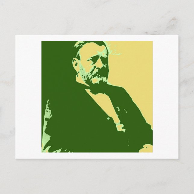 Ulysses S Grant Vykort (Framsida)
