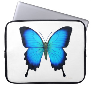 Ulysses Swallowtail fjärilselektronik hänger lö Laptop Sleeve