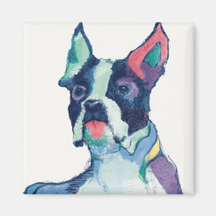 Ulysses vattenfärgpastell magnet