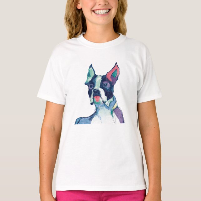 Ulysses vattenfärgpastell tee shirt (Framsida)